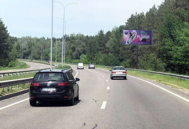 Щит 6x3,  Автошлях Київ-Вишгород (18+800, Дачний кооператив "Лісова поляна"), в напрямку виїзду з м.Київ