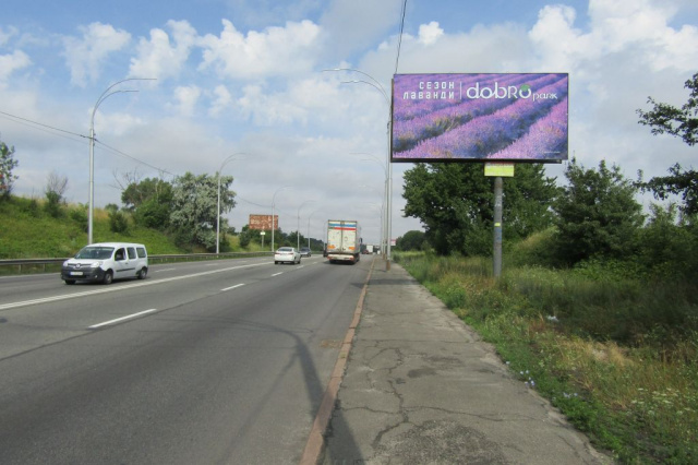 Щит 6x3,  Заболотного Академіка, 200 м до АЗС ANP, в напрямку Глушкова Академіка просп.