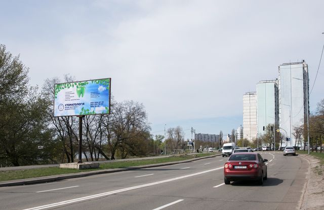 Щит 6x3,  Радужна вул., навпроти буд. 55 (ЖК "IL PATIO", ЖК Радужний), в напрямку Шухевича Романа просп.